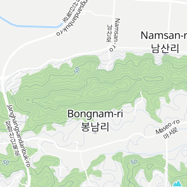 Map of Namsan