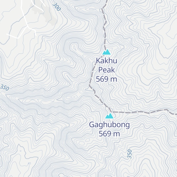 Map of Kakhu-bong