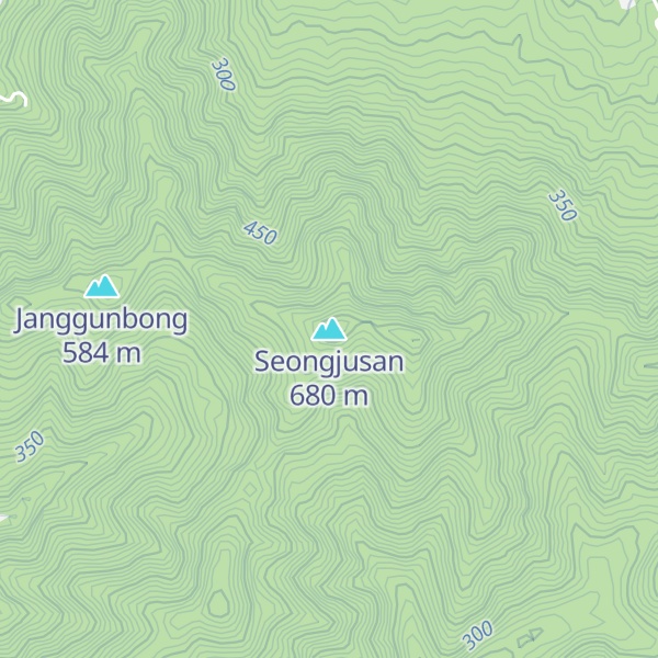 Map of Seongjusan