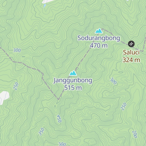 Map of Janggunbong