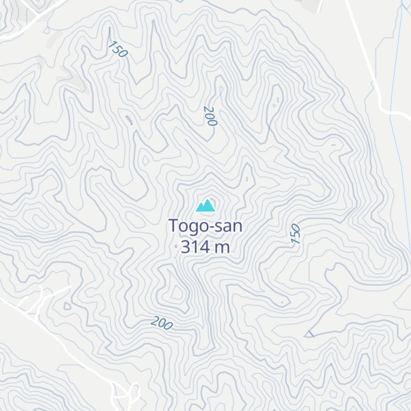 Map of Togo-san