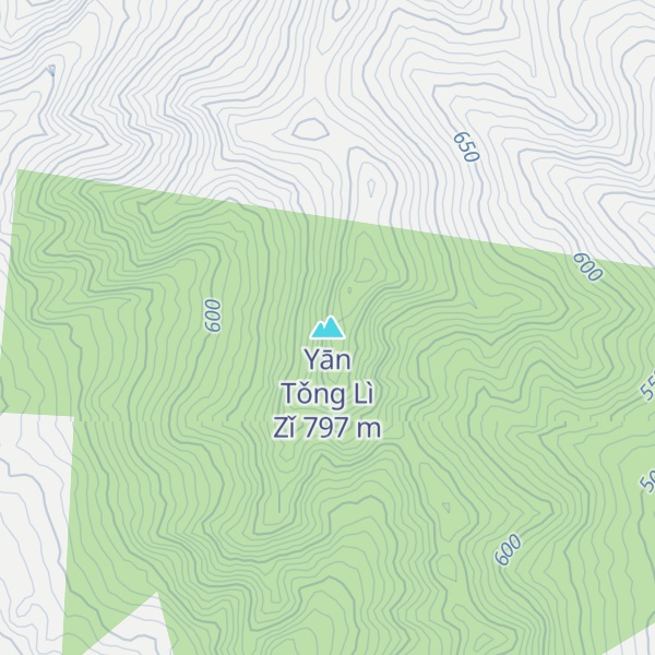 Map of Yān Tǒng Lì Zǐ