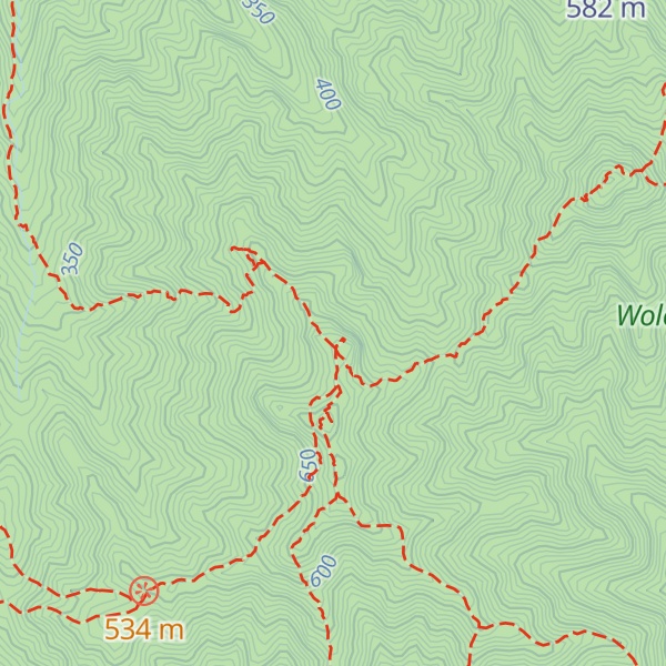 Map of Gujeongbong