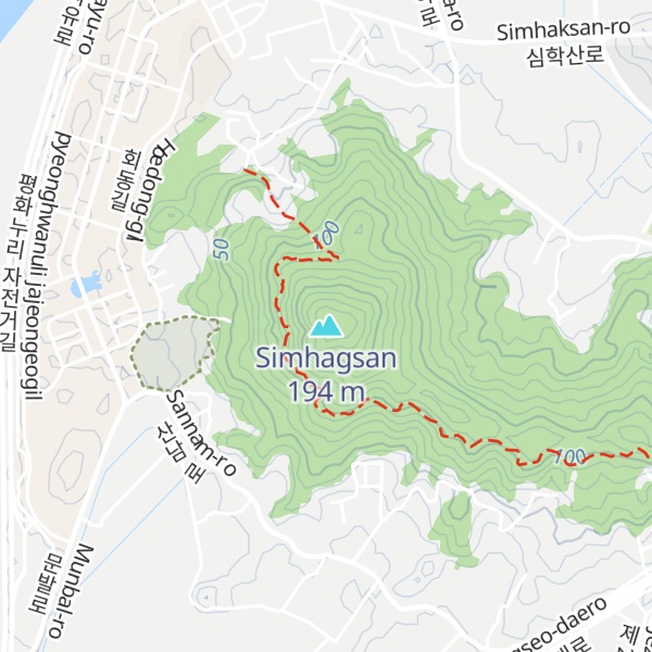 Map of Simhagsan