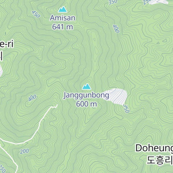 Map of Janggunbong