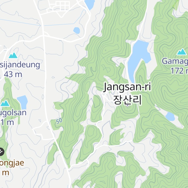 Map of Sanjangsan