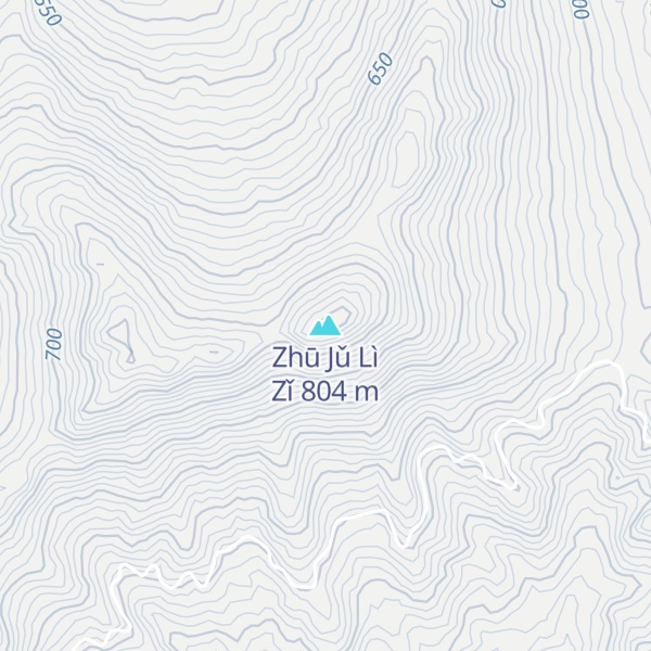 Map of Zhū Jǔ Lì Zǐ