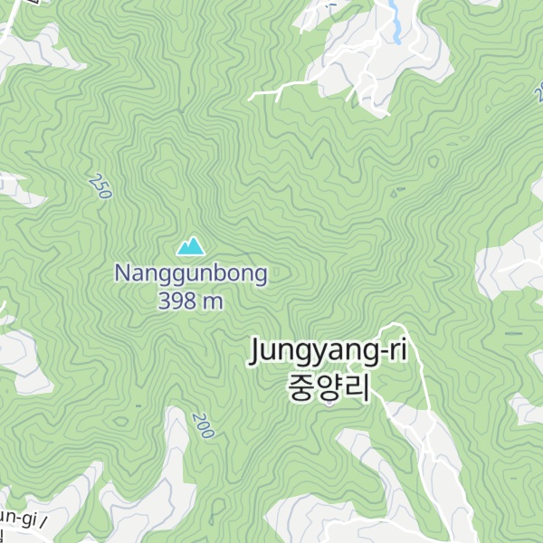 Map of Ognyeobong