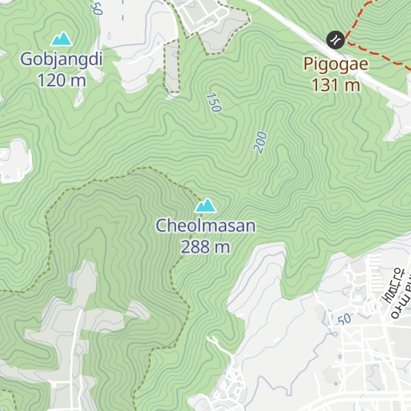 Map of Cheolmasan