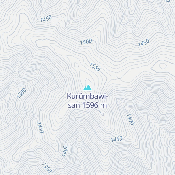 Map of Kurŭmbawi-san