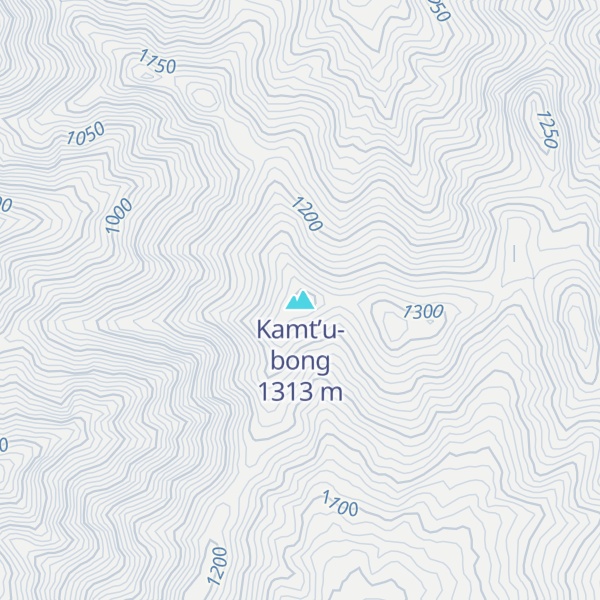 Map of Kamt’u-bong