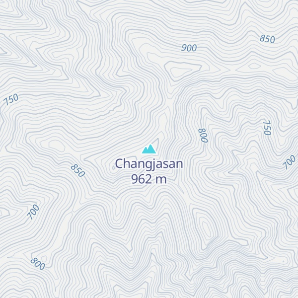 Map of Changjasan