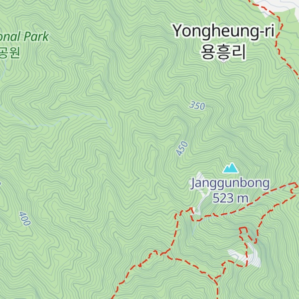 Map of Sanseongchi