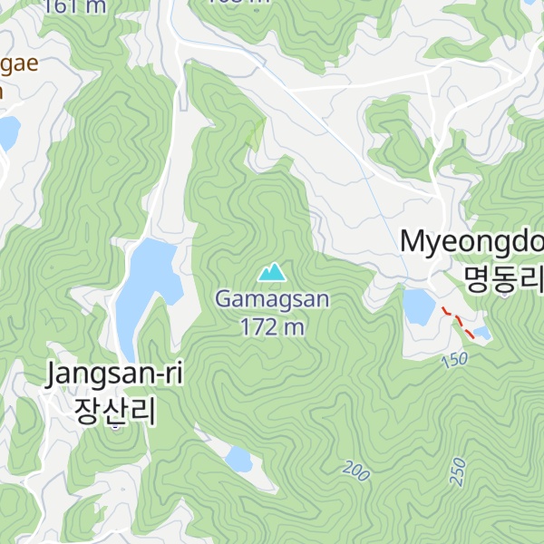 Map of Gamagsan