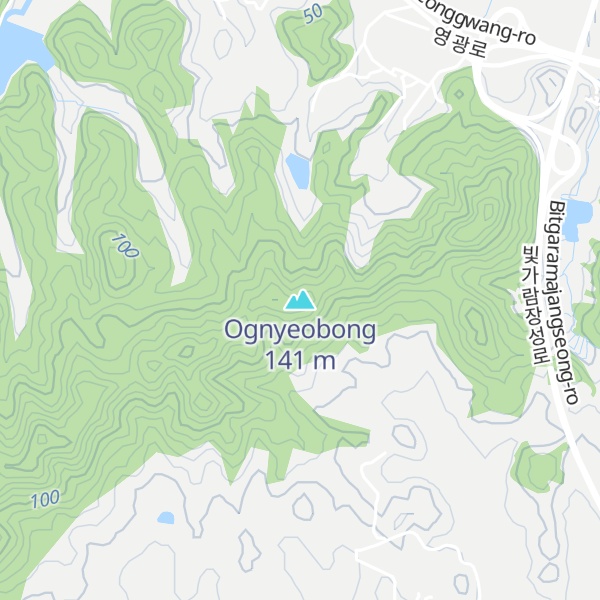 Map of Ognyeobong