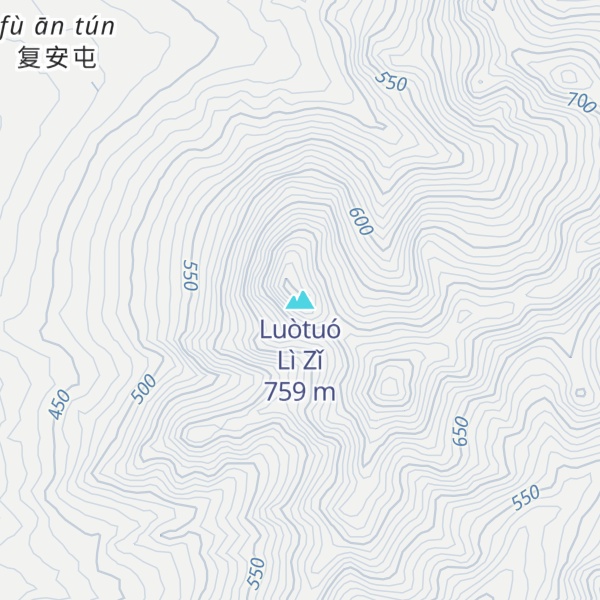 Map of Luòtuó Lì Zǐ