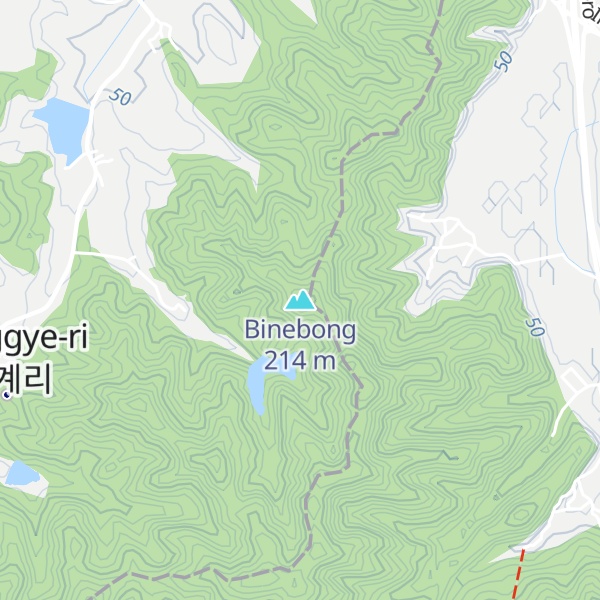 Map of Binebong