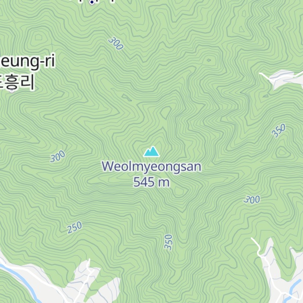 Map of Weolmyeongsan