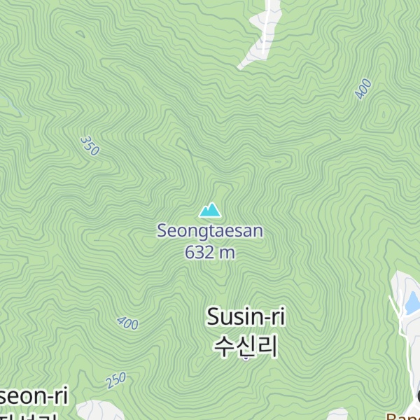 Map of Seongtaesan