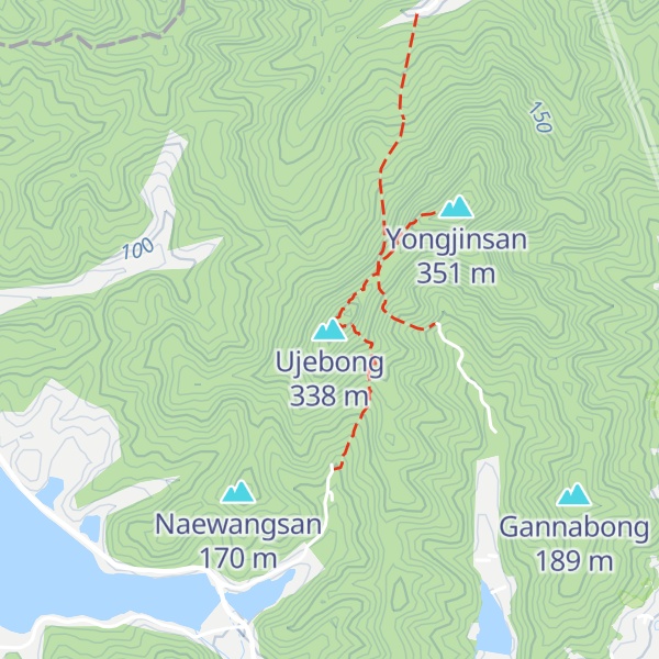 Map of Ujebong
