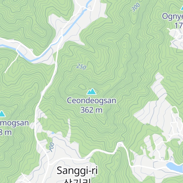 Map of Ceondeogsan