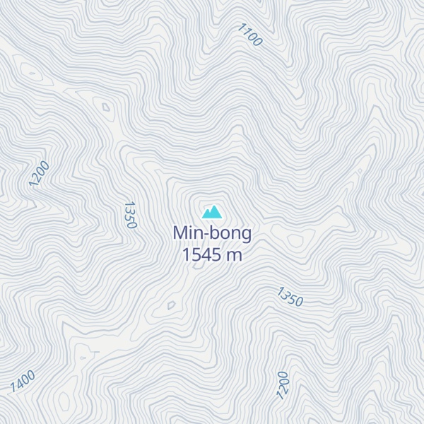 Map of Min-bong