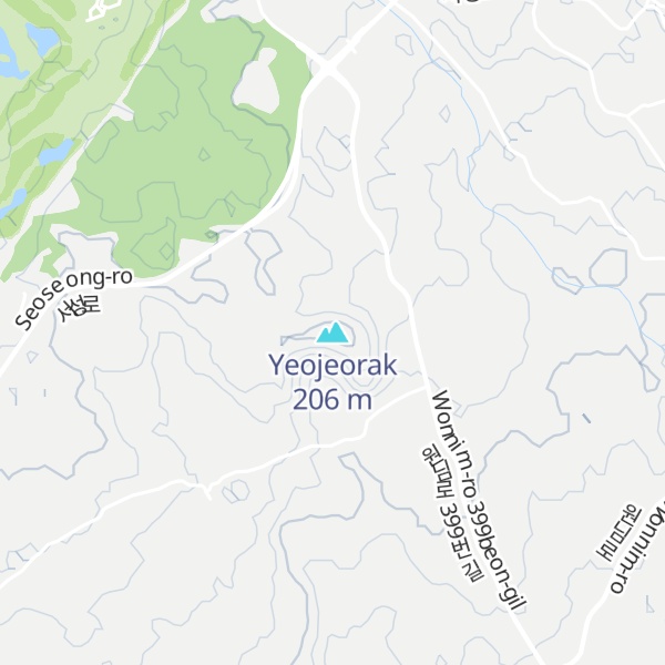 Map of Yeojeorak