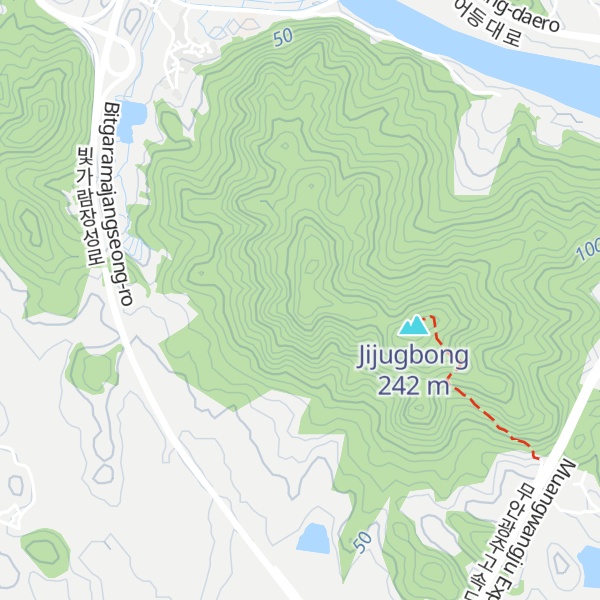 Map of Bogryongsan