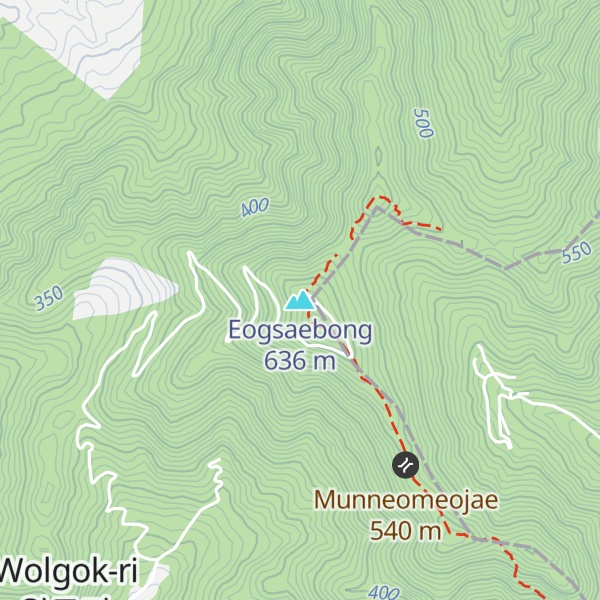 Map of Eogsaebong