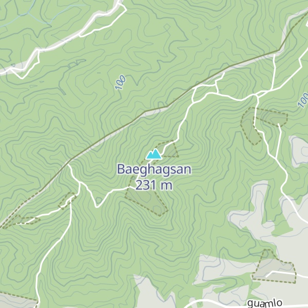 Map of Baeghagsan