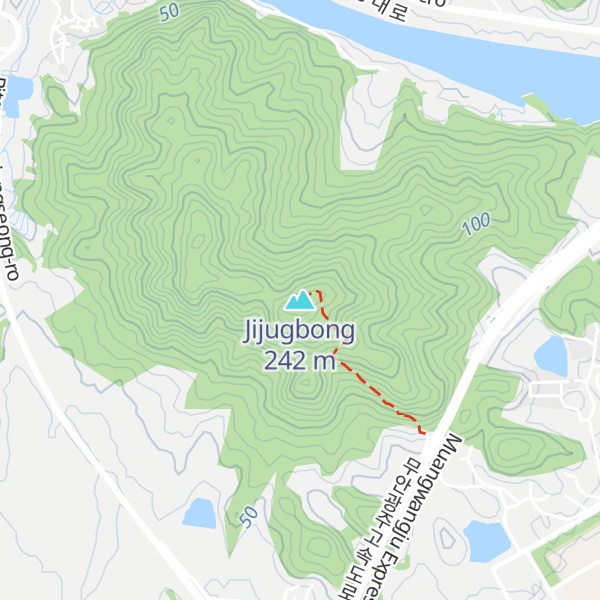 Map of Jijugbong
