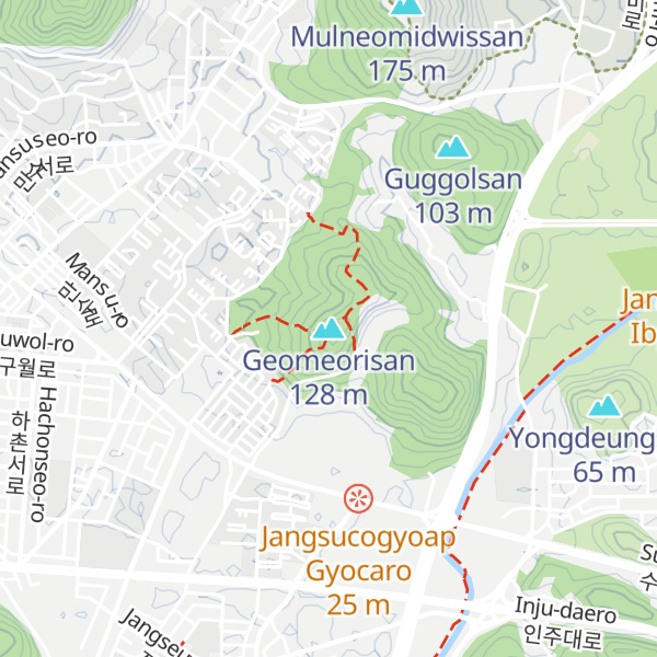 Map of Geomeorisan