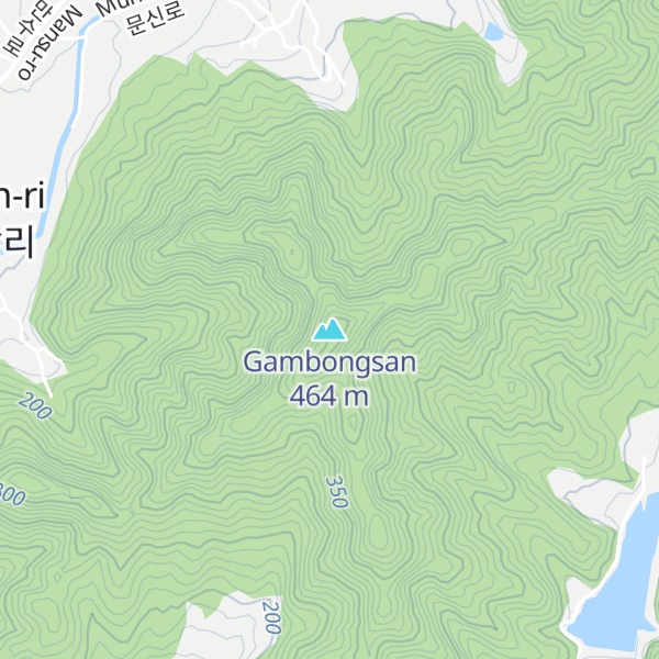 Map of Gambongsan