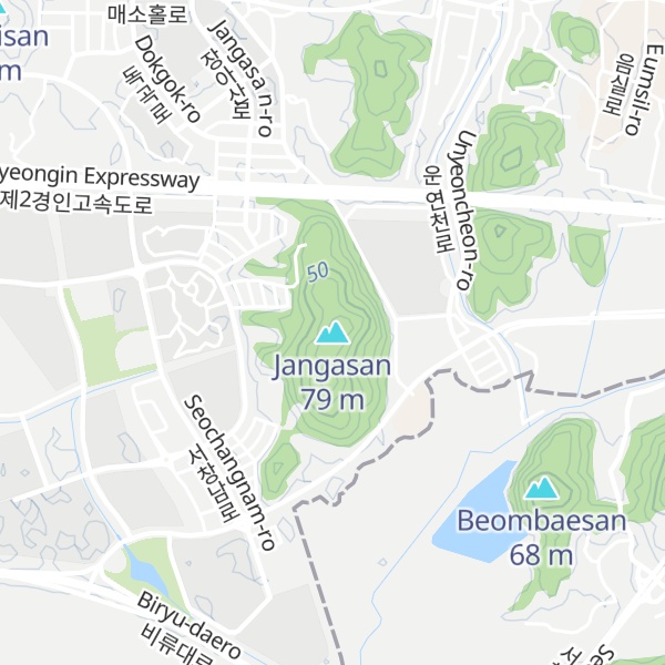 Map of Jangasan