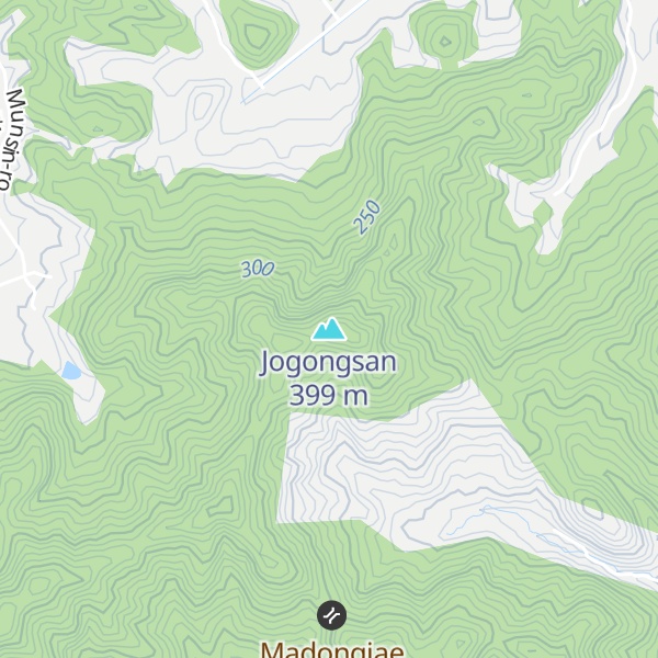 Map of Jogongsan