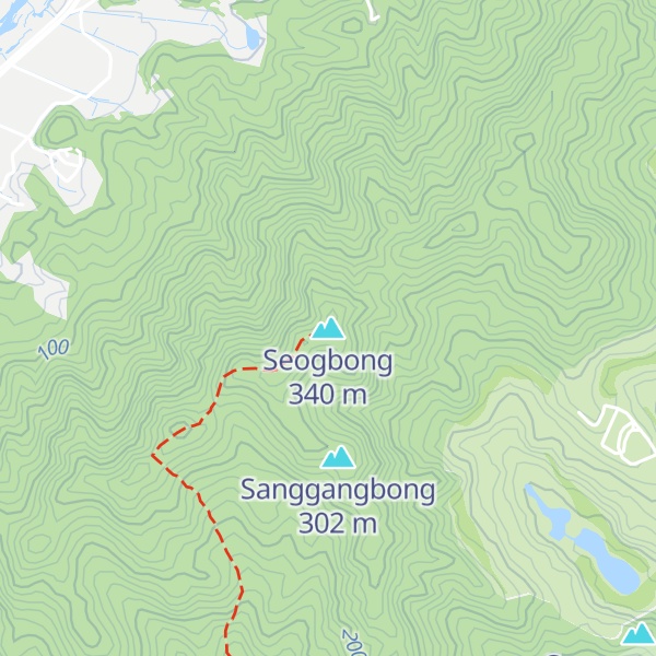 Map of Seogbong