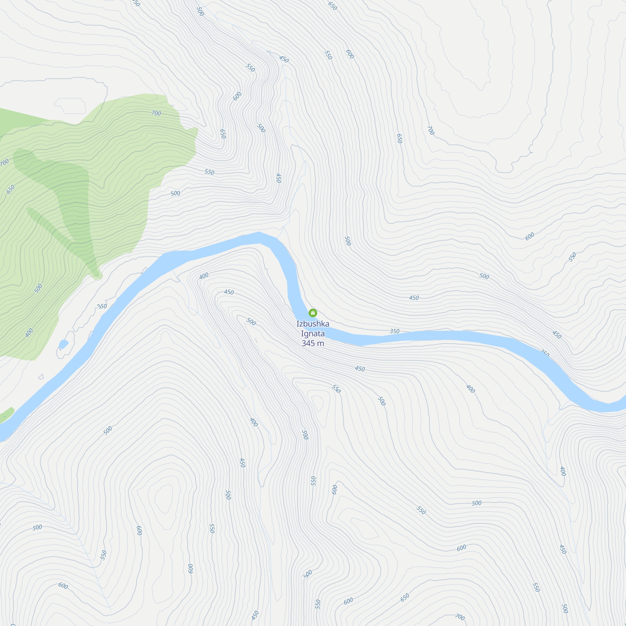 Izbushka Ignata map