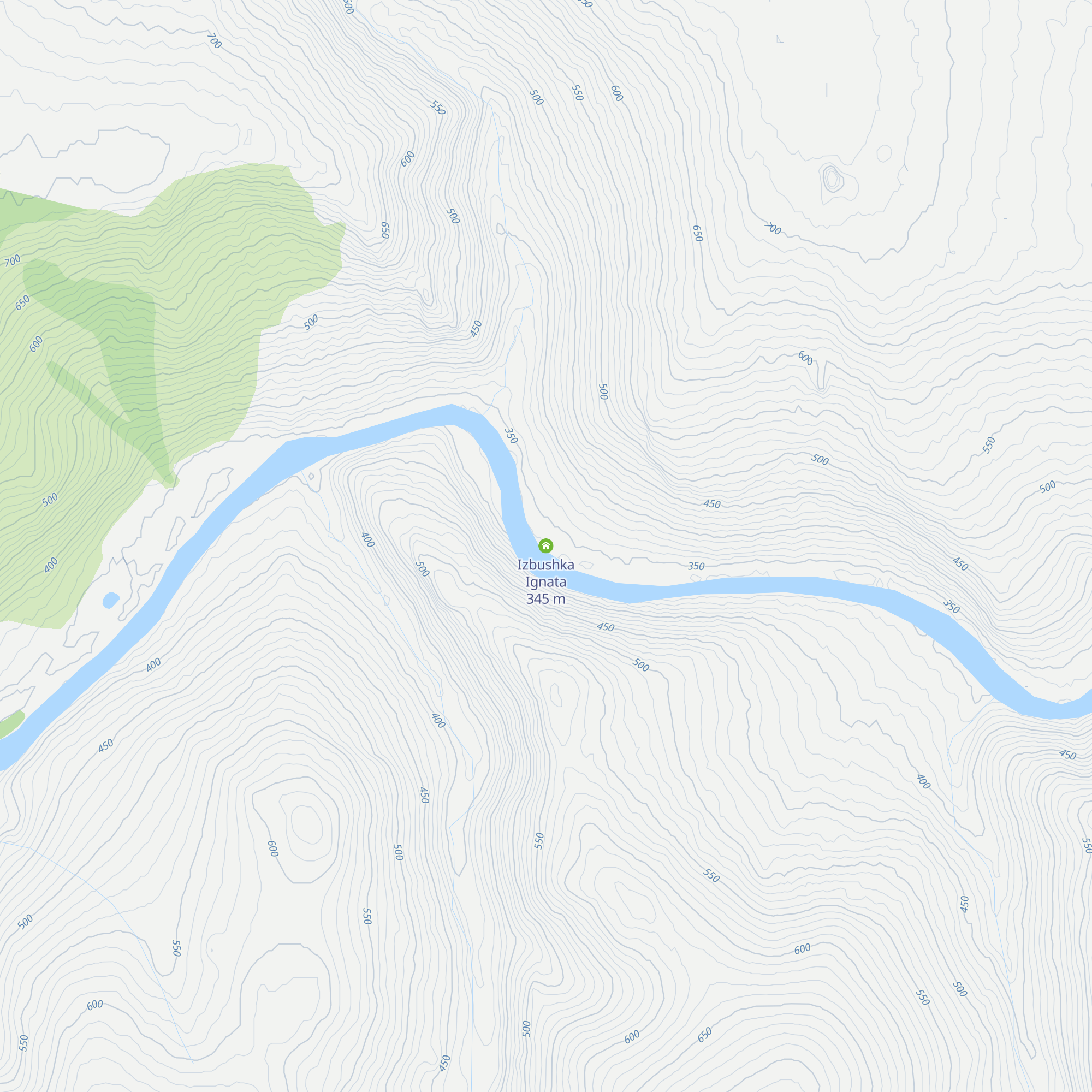 Izbushka Ignata map