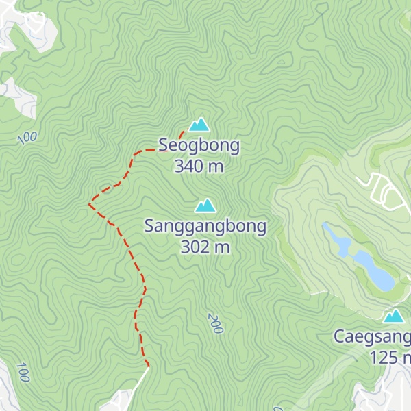 Map of Sanggangbong