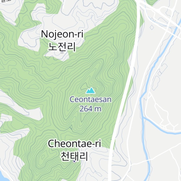 Map of Ceontaesan