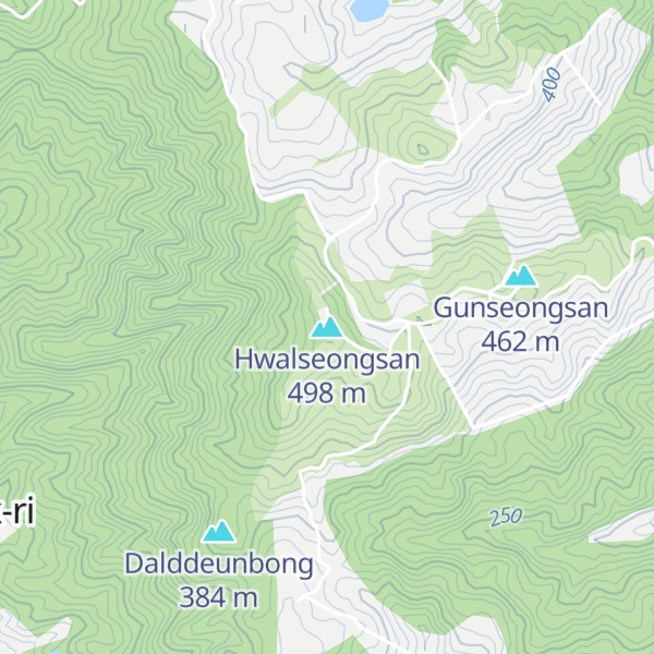 Map of Hwalseongsan