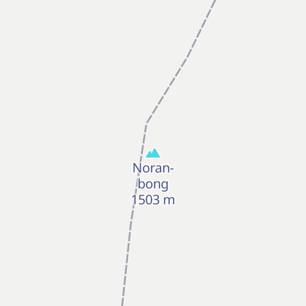 Map of Noran-bong