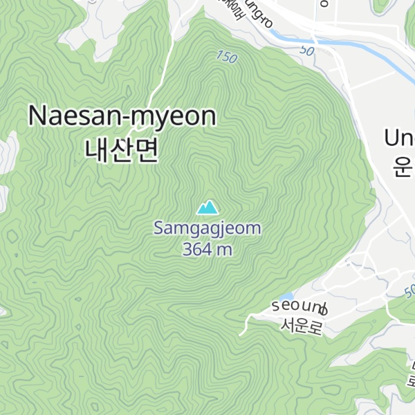 Map of Samgagjeom