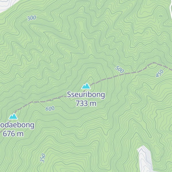 Map of Sseuribong