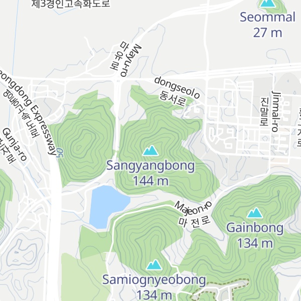 Map of Sangyangbong