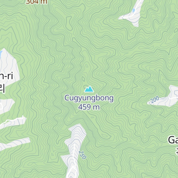 Map of Cugyungbong
