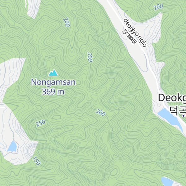 Map of Bongceonsan