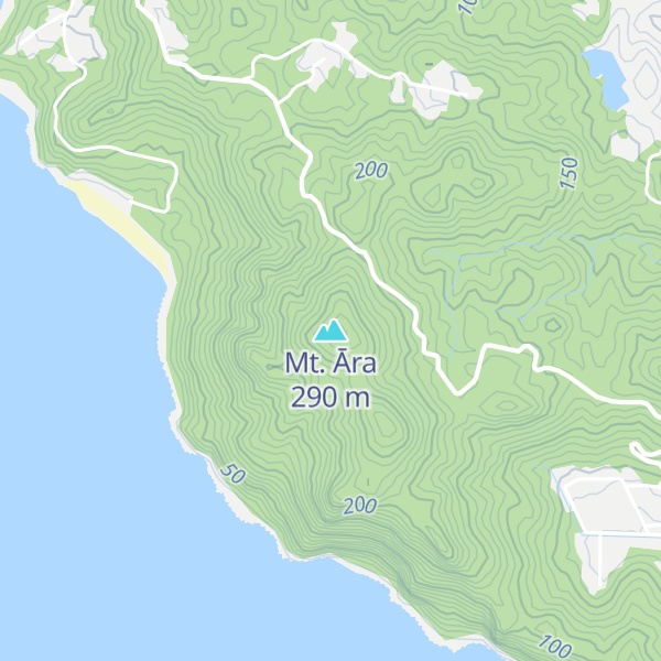Map of Mt. Āra