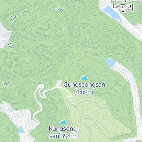 Map of Gyeceonsan