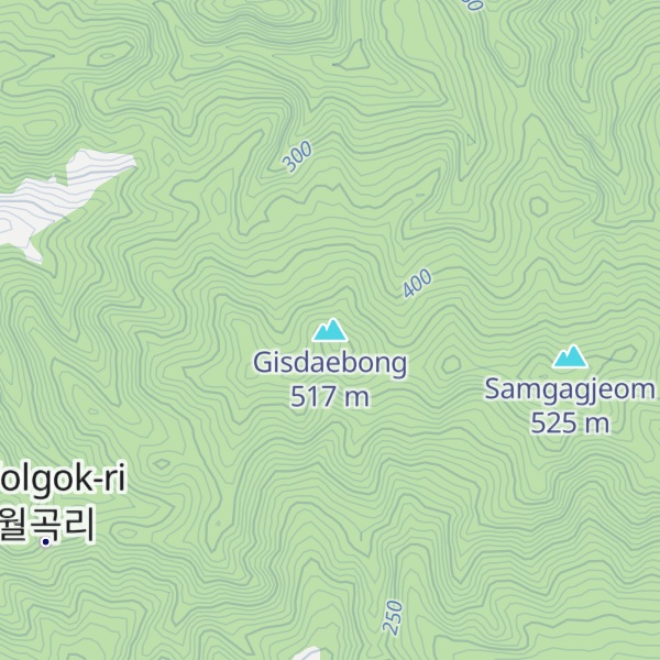 Map of Gisdaebong